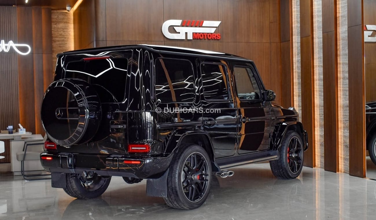 مرسيدس بنز G 63 AMG MERCEDES BENZ G63 AMG DOUBLE NIGHT PACKAGE 2024 FULL OPTION