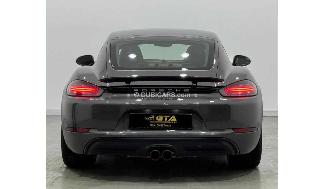 بورش كايمان 718 S 2.5L A/T 2019 Porsche 718 Cayman S, Warranty, Full Service History, Low Kms, GCC