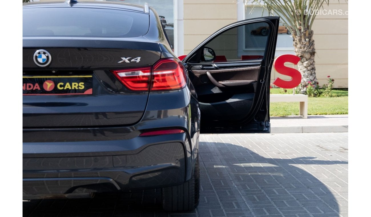 BMW X4 xDrive 35i M Sport 3.0L BMW X4 xDrive35i M-Sport 2016 GCC under Warranty with Flexible Down-Payment.