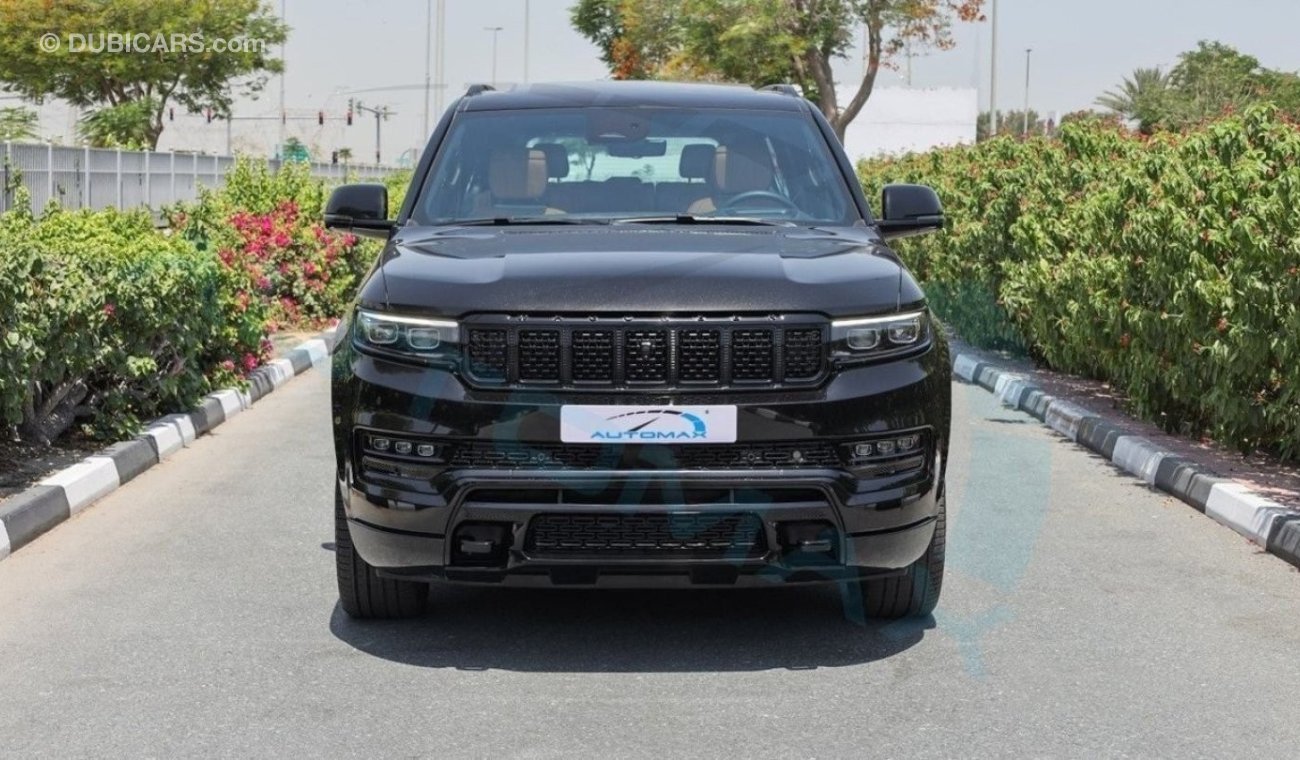 Jeep Grand Wagoneer Series III I6 3.0L TT , Black Edition , 2023 GCC , 0Km , With 3 Years Warranty @Official Dealer
