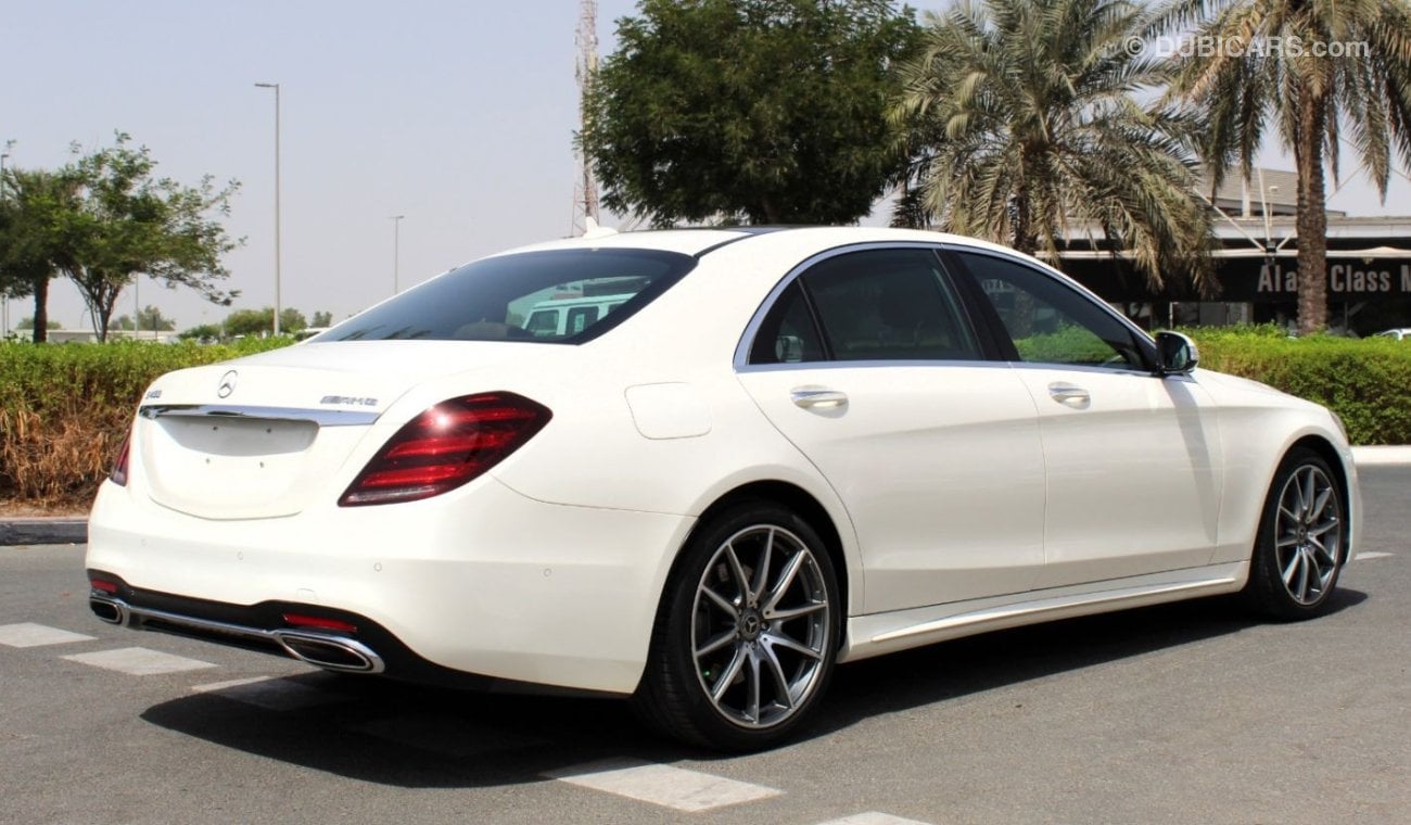 مرسيدس بنز S 320 MERCEDES S320 AMG 2020 GCC GARGASH LOW MILEAGE SINGLE OWNER IN MINT CONDITION