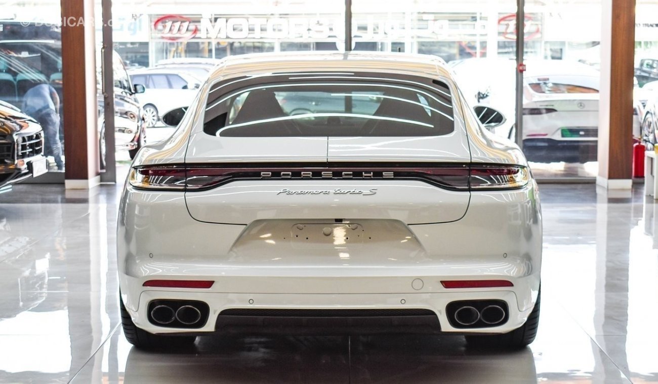 بورش باناميرا توربو أس PORSCHE PANAMERA TURBO S 4.0L V8 TWIN-TURBO 2021