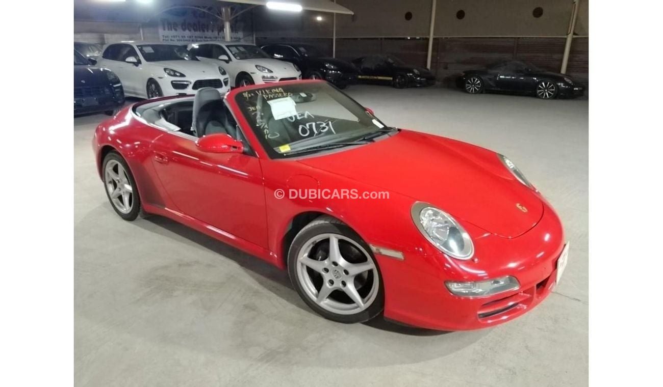 بورش 911 PORSCHE 911 CARRERA CABRIOLET 3.6L 2007, EXCELLENT CONDITION, LEATHER INTERIOR AND MORE..