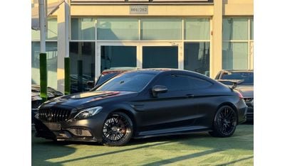 مرسيدس بنز C 63 AMG MERCEDES BENZ AMG C63S 2017 COUPE GCC FULL OPTION PERFECT CONDITION