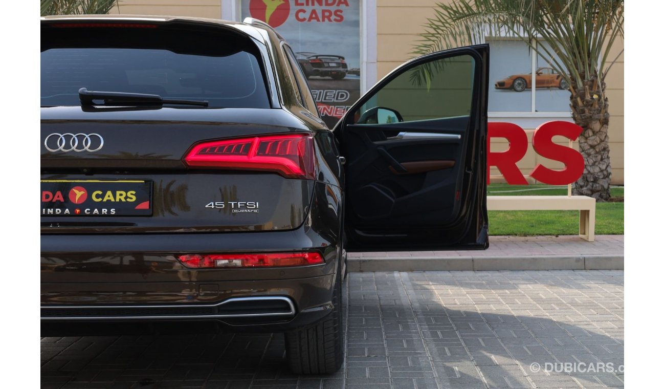 Audi Q5 45 TFSI Quattro Design Audi Q5 45TFSI Quattro S-line 2018 GCC under Warranty with Flexible Down-Paym