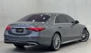 مرسيدس بنز S 500 4MATIC 3.0L 2021 Mercedes S500 4MATIC, One Year Warranty, Full Service History, GCC