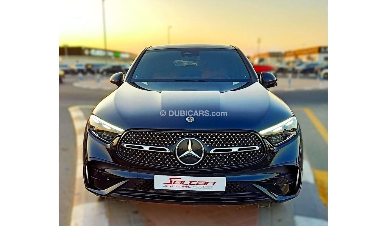 مرسيدس بنز GLC 200 AMG PACKAGE COUPE 2.0 TURBO 2024 MODEL BLACK COLOR