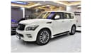 Infiniti QX80 EXCELLENT DEAL for our Infiniti QX80 ( 2015 Model ) in White Color GCC Specs