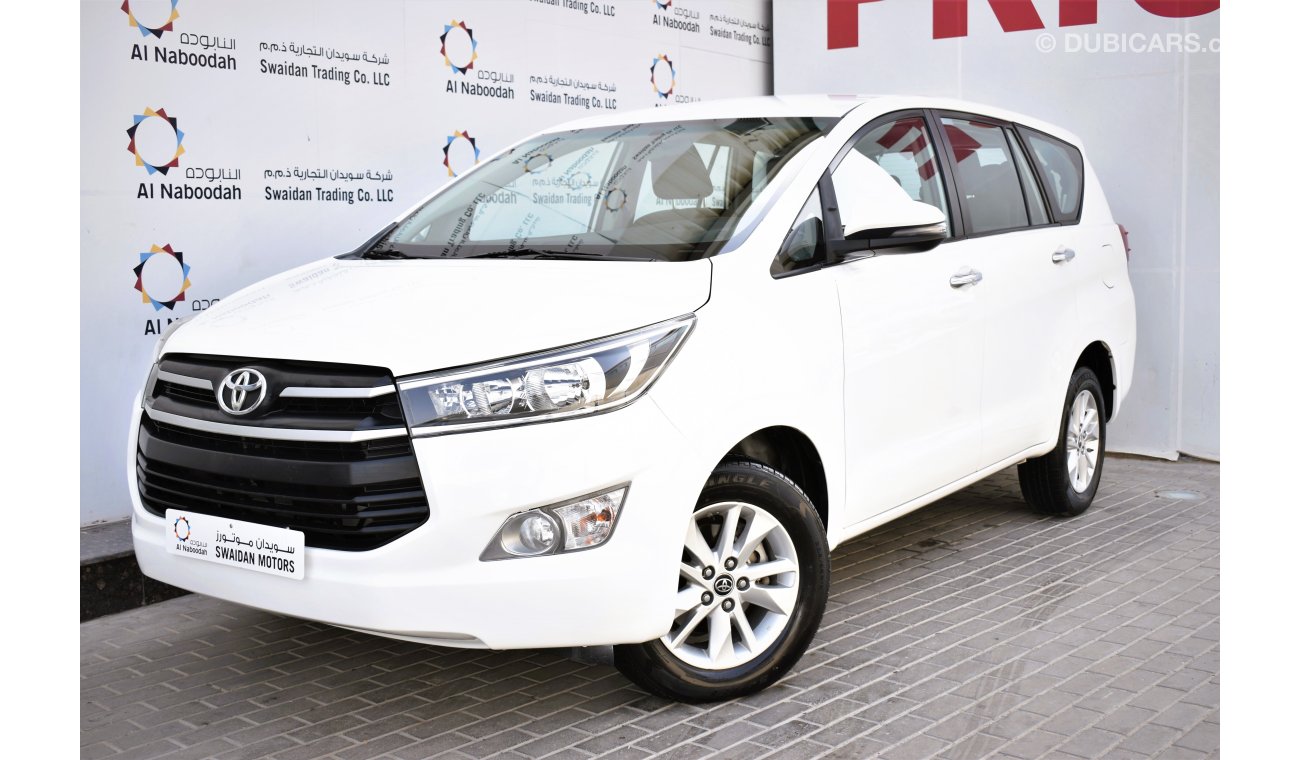 Toyota Innova AED 1269 PM | 2.7L SE GCC DEALER WARRANTY