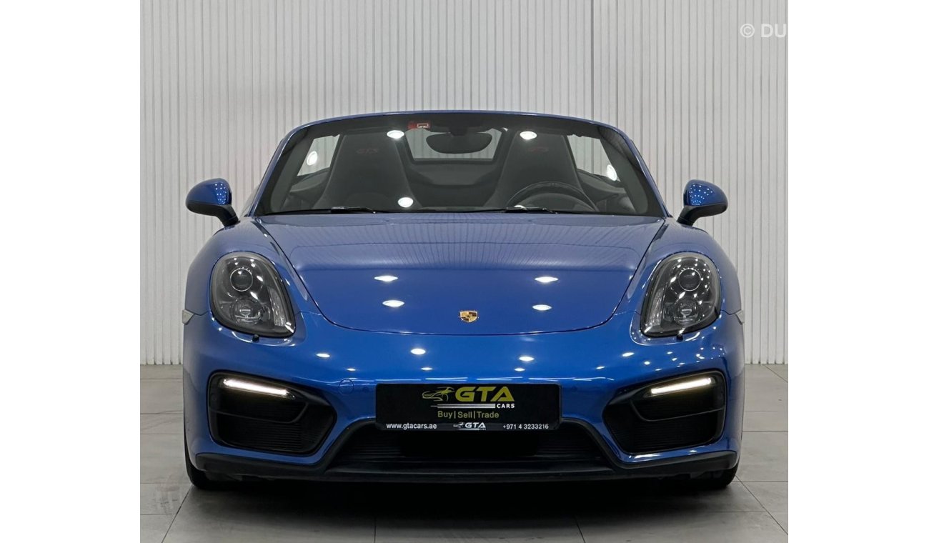 بورش بوكستر جي تي أس 2015 Porsche Boxster GTS, SEP 2024 Porsche Warranty, GCC.