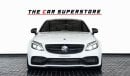 Mercedes-Benz C 63 Coupe 2018 - MERCEDES BENZ C63 AMG - GCC - FULL SERVICE HISTORY - 1 YEAR WARRANTY