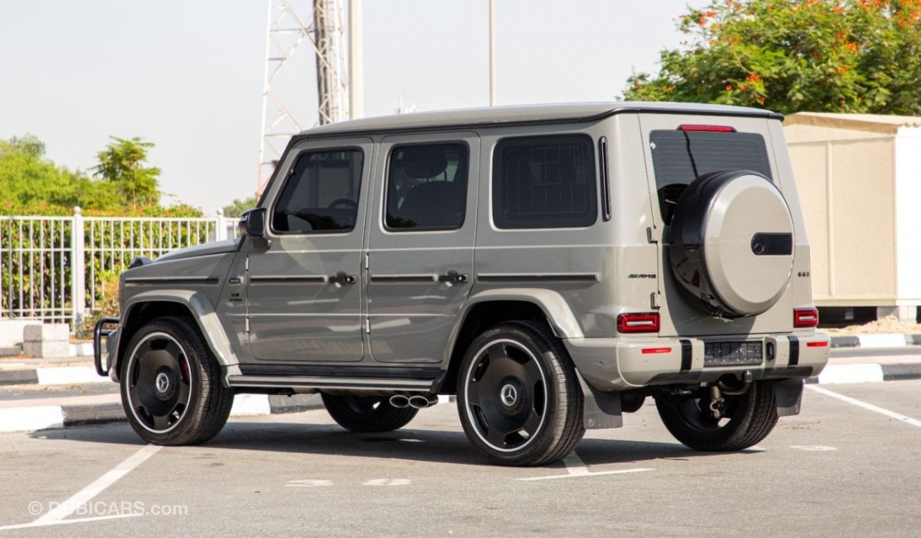 Mercedes-Benz G 63 AMG DBL NIGHT PACKAGE/2022/GCC/17200kms.  WARRANTY & SERVICE  15/10/2027 or 105,000 km