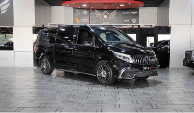 مرسيدس بنز V 250 AED 3,400 P.M | 2021 MERCEDES BENZ V250 VIP FALCON EDITION V LINE | PREMIUM WARRANTY | 8 SEATS | GCC