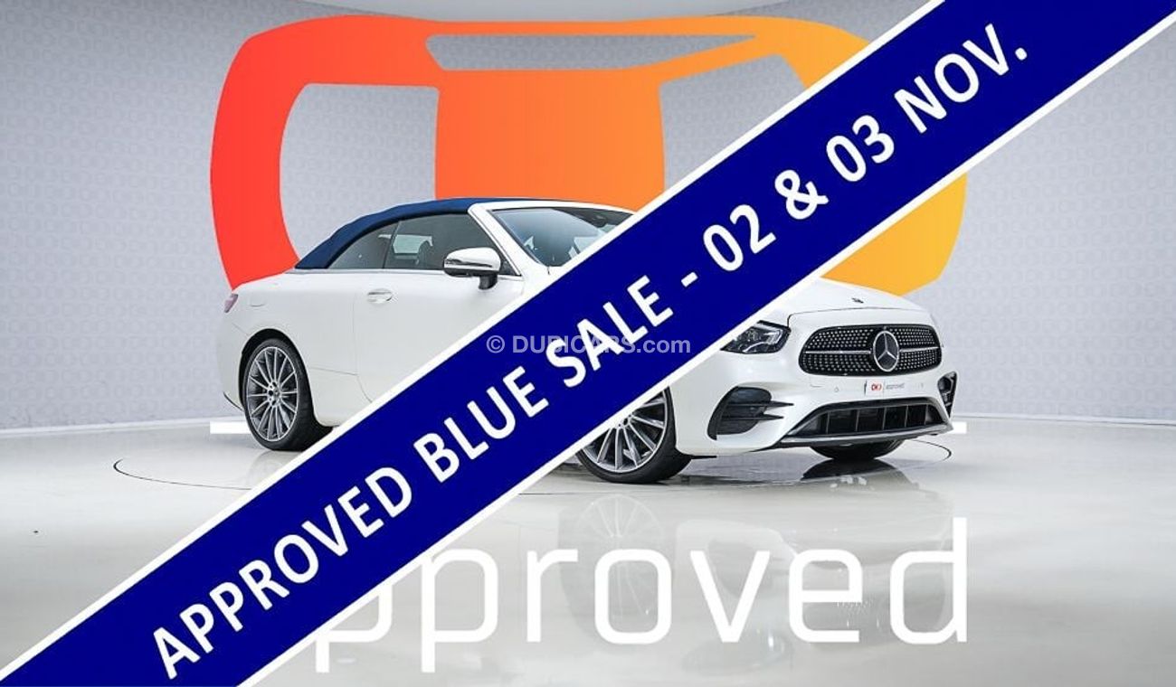 مرسيدس بنز E 450 AMG Line Cabriolet - 2 Year Warranty - Approved Prepared Vehicle