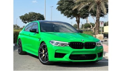 بي أم دبليو M5 BMW M5 2019 COMPETITION 625 HP CARBON FIBER 1/1 EDITION GCC UNDER BMW WARRANTY AND SERVICE CONTRACT