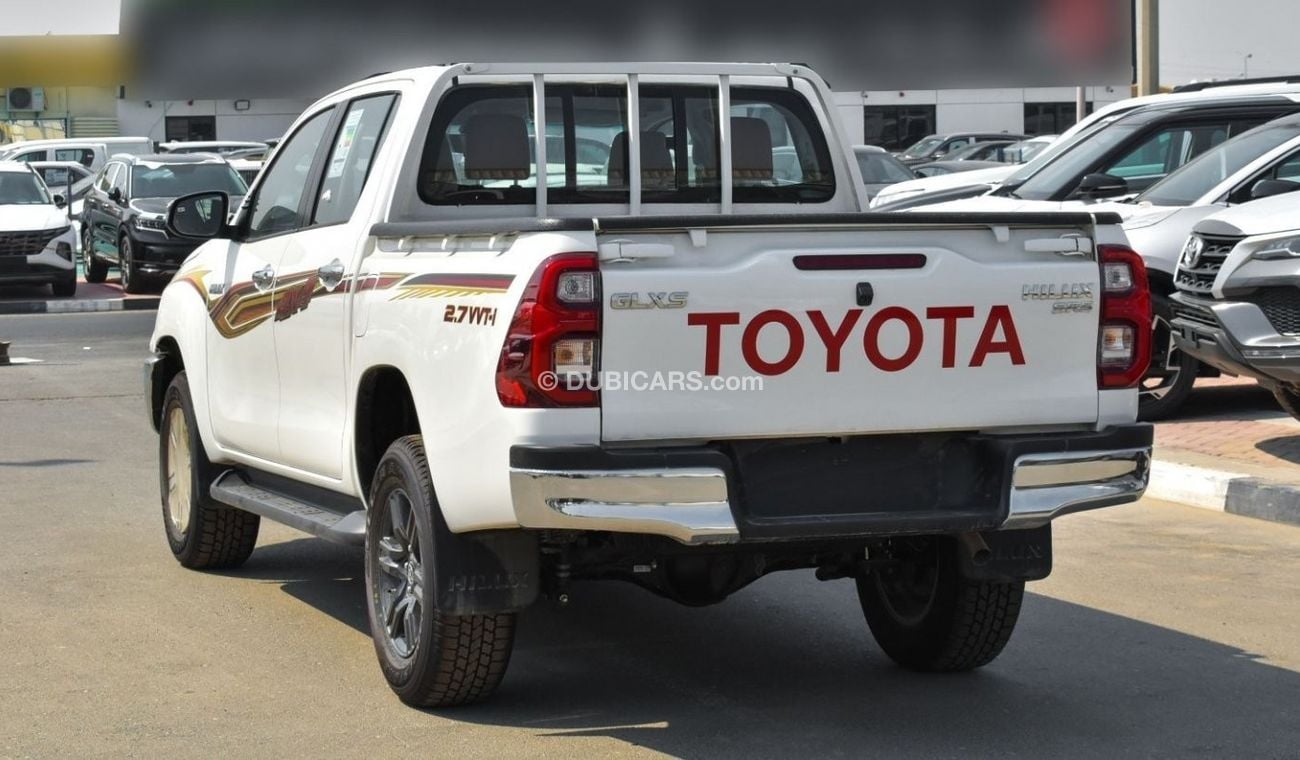 Toyota Hilux 2.7 GLXS , MANUAL TRANSMISSION, PUSH START, OMANI , MODEL 2023 FOR EXPORT