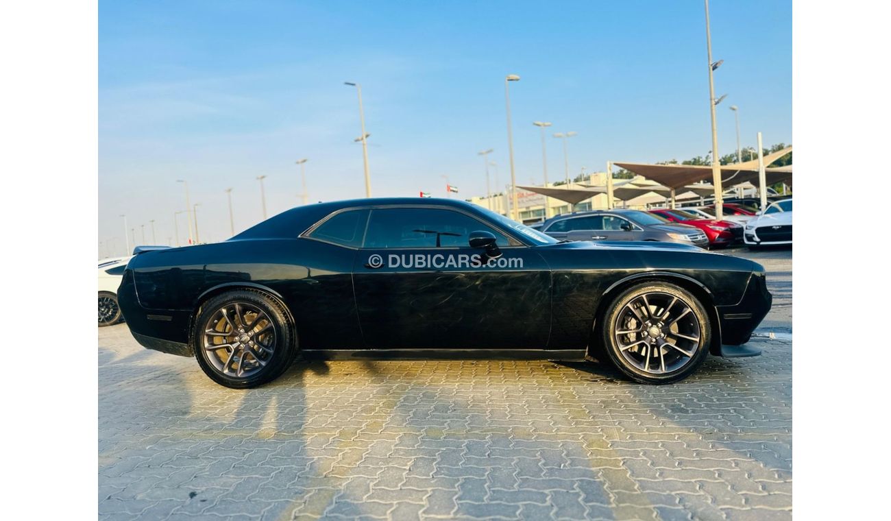 دودج تشالينجر Scat Pack 6.4L (470 HP) | Monthly AED 1900/- | 0% DP | Touch Screen | Cruise Control | # 96347