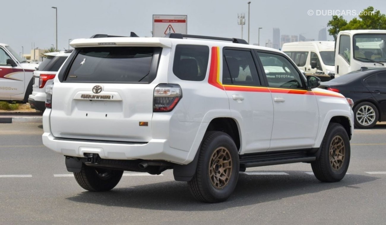 تويوتا 4Runner For Export Only !Brand New Toyota 4Runner 40th Anniversay  4RUNNER-40ANN  4.0L | White/Black | Petro