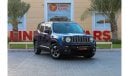 Jeep Renegade Jeep Renegade Longitude 2017 GCC under Warranty with Flexible Down-Payment/ Flood Free.