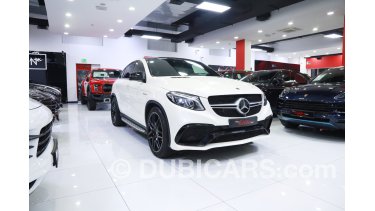 Mercedes Benz Gle 63 Amg Suv 2018 5 5l V8 Bi Turbo With Rear Entertainment And Premium Sounds Under Warranty For Sale Aed 329 000 White 2018