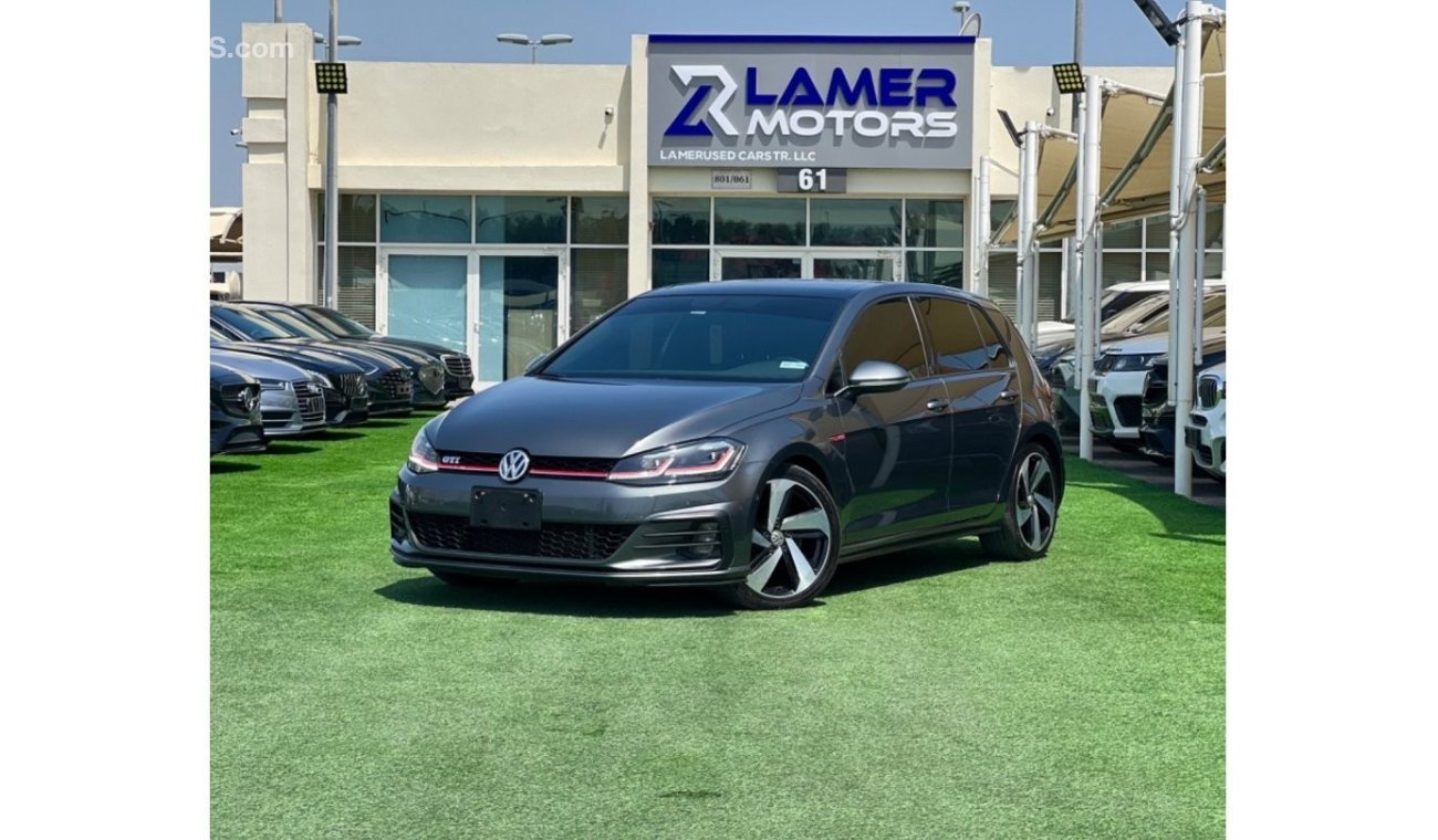 Volkswagen Golf GTI P1 1200 Monthly payment / Golf GTI 2019 / single owner / full option