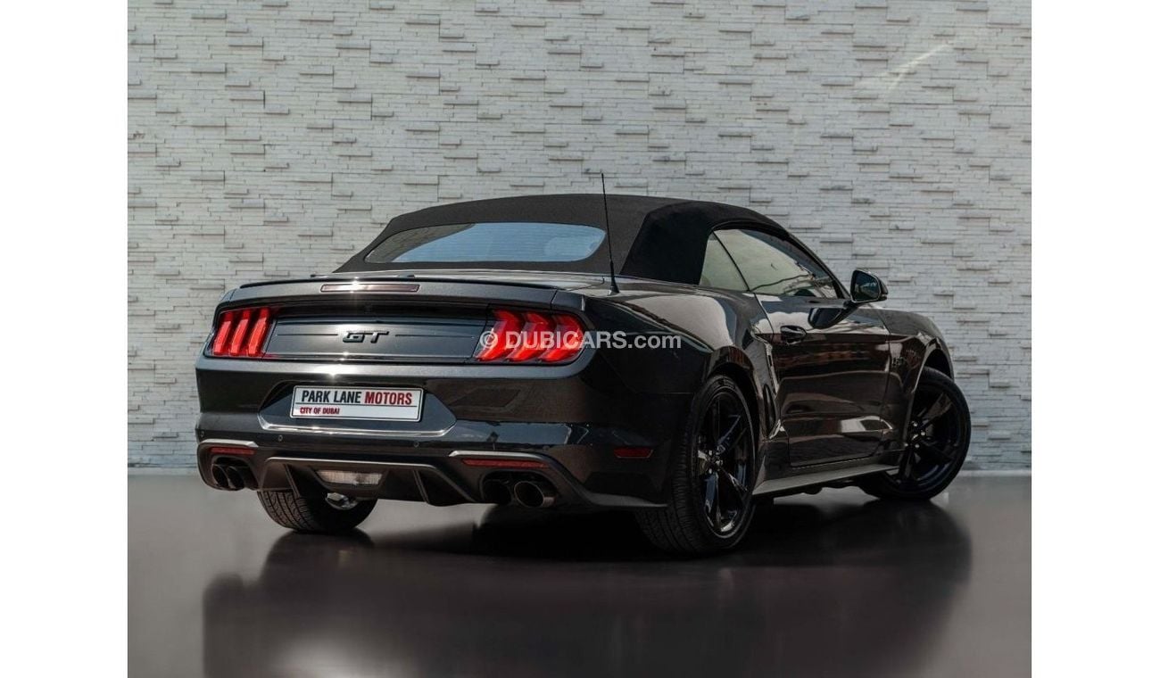 Ford Mustang AED 3,460 PM • MUSTANG GT 5.0L V8 CONVERTIBLE • ONLY 16,000 KM • OFFICIAL FORD WARRANTY + SERVICE PL