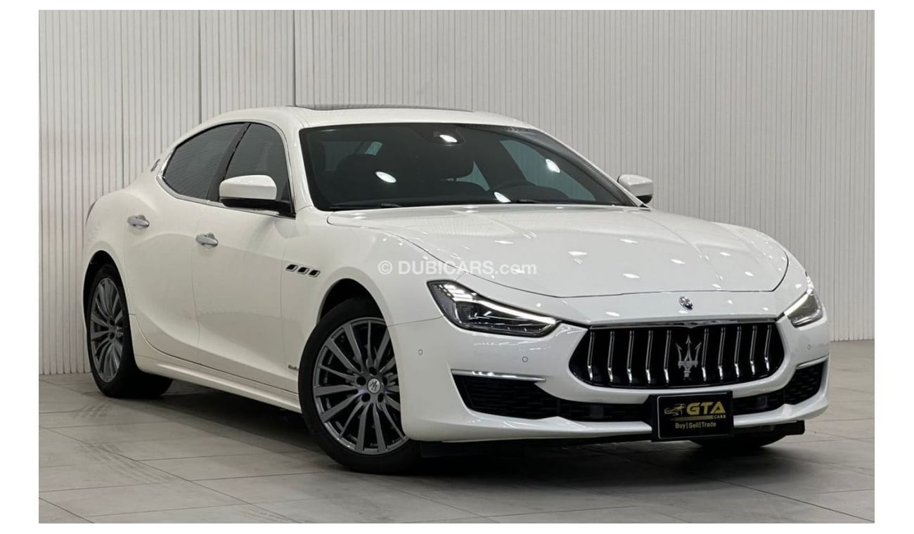 مازيراتي جيبلي 2021 Maserati Ghibli GranLusso, Warranty, Full Maserati Service History, Low Kms, GCC