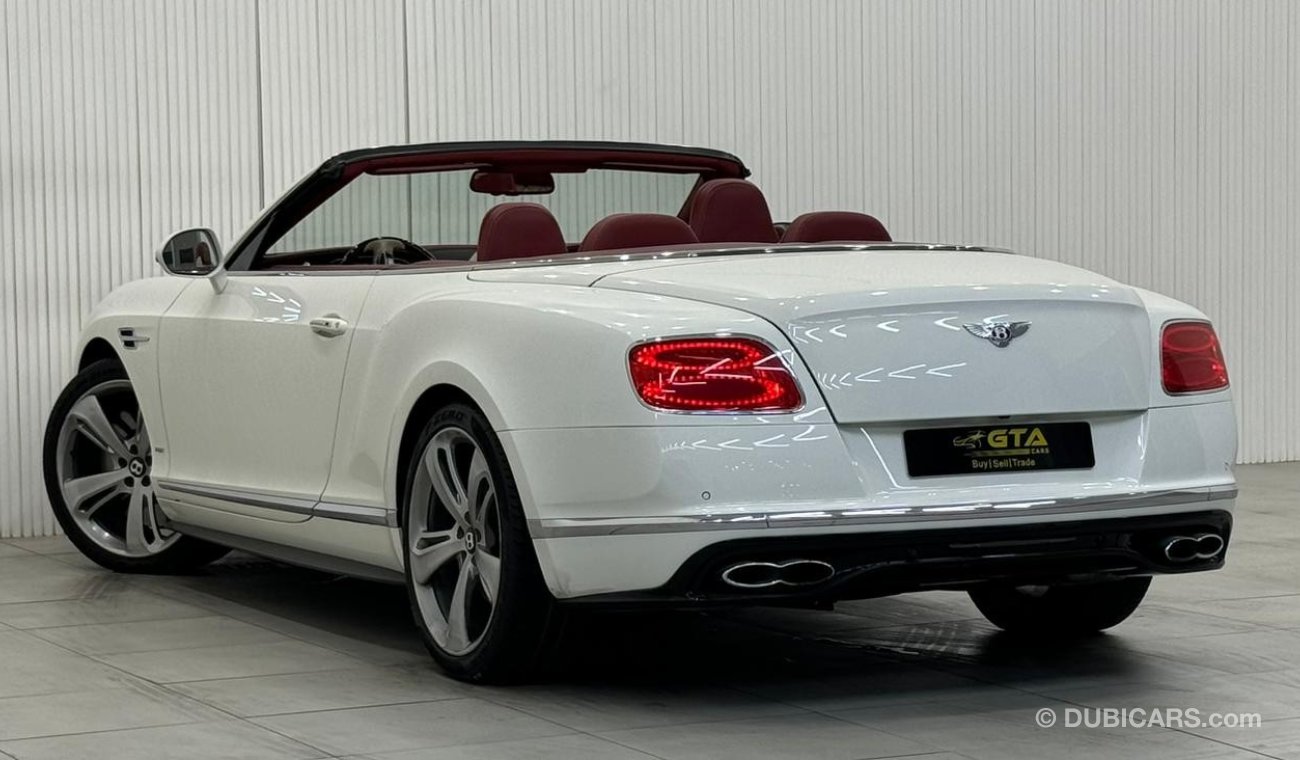 بنتلي كونتيننتال جي تي سي 2016 Bentley Continental GTC V8S Convertible, Full Service History, Excellent Condition, GCC