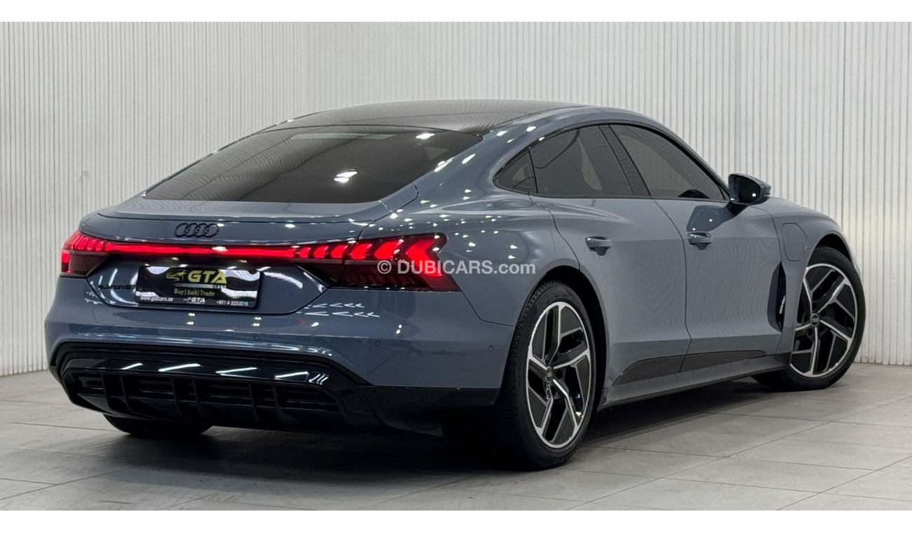 أودي إي ترون جي تي 2023 Audi E-Tron GT, March 2028 Audi Warranty + Service Pack, Full Options, Low Kms, GCC