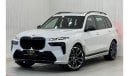 BMW X7 2023 BMW X7 xDrive40i M-Sport, Feb 2028 BMW Warranty + Service Pack, Full Options, Very Low Km, GCC