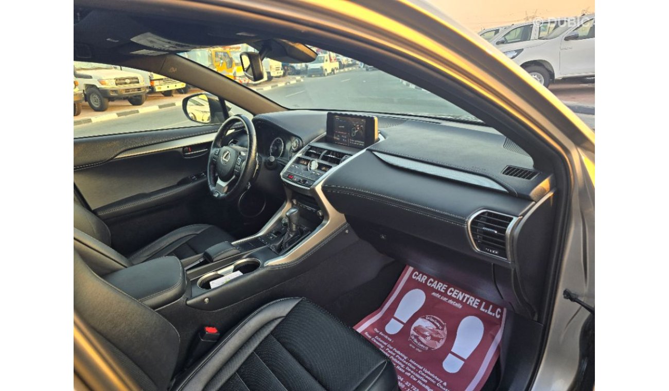 لكزس NX 300 2018 Model F sport full option sunroof and parking sensors