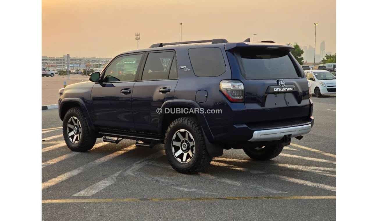 تويوتا Runner4 TRD off Road leather seats, 4x4 and Rear camera