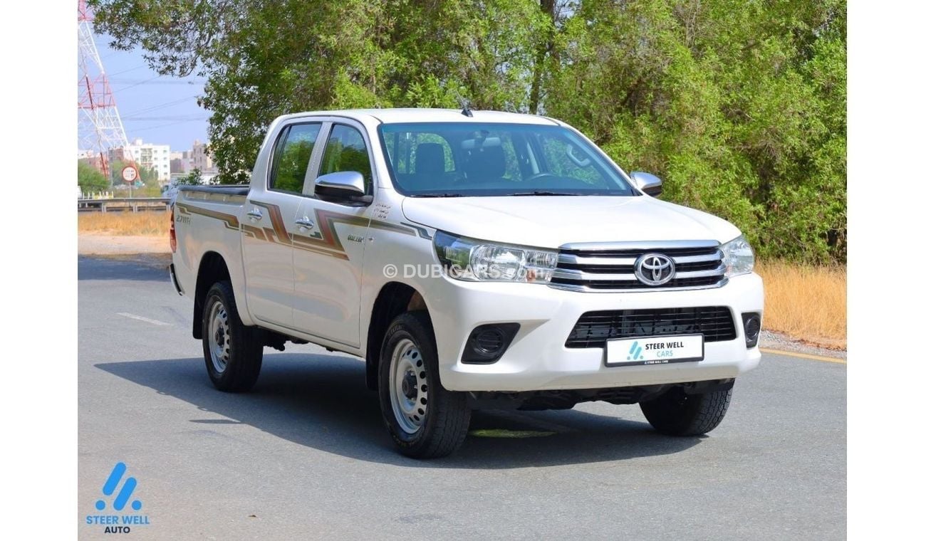 Toyota Hilux GL 2020 Double Cab Pick Up 2.7L 4WD A/T - GCC - Like New Condition - Book Now