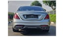 Mercedes-Benz S 63 AMG special color - fully loaded - long wheel base - rear fully automated seats - laptop table