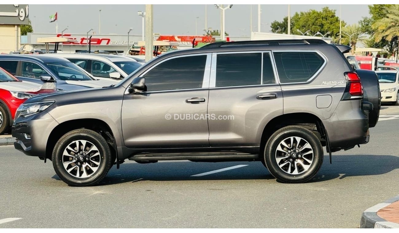 Toyota Prado 2014 | LHD | MODIFIED TO 2023 PRADO TEXTURED BLACK LEATHER SEATS | TESLA SCREEN