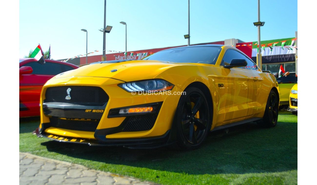 Ford Mustang V8 GT 5.0L//2022//NICE COLOR //SHELBY KIT //GOOD CONDITION