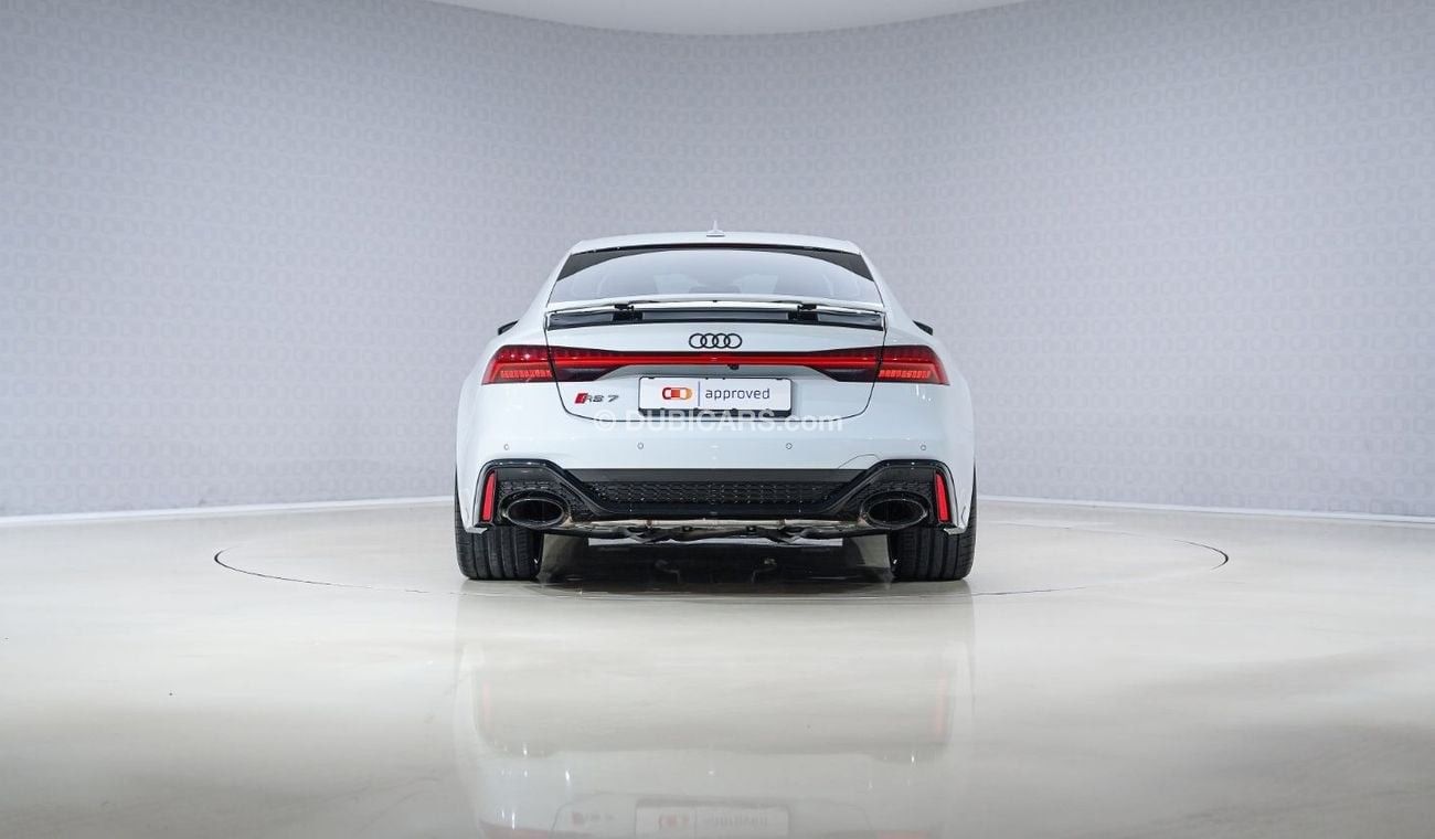 Audi RS7 TFSI Quattro - AED 7,477 P/M - 2 Years Warranty