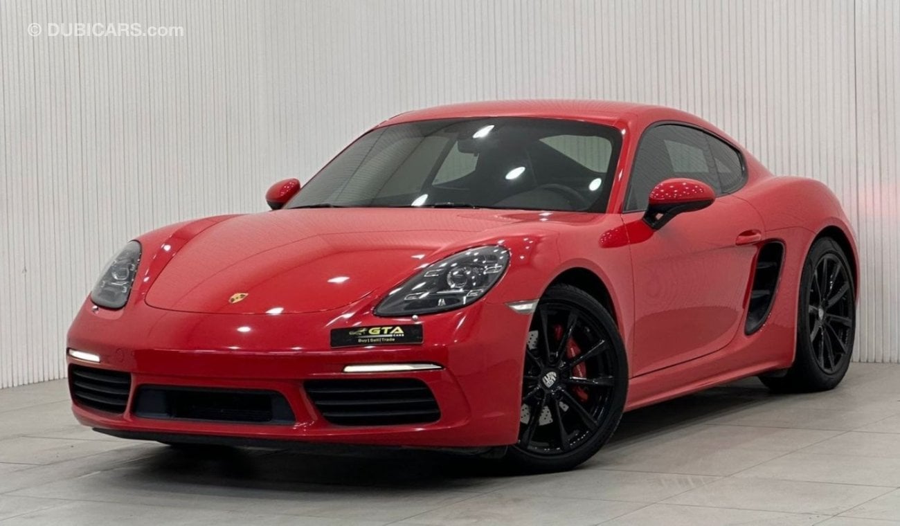 بورش كايمان 718 2017 Porsche 718 Cayman S, Warranty, Full Service History, Excellent Condition, GCC