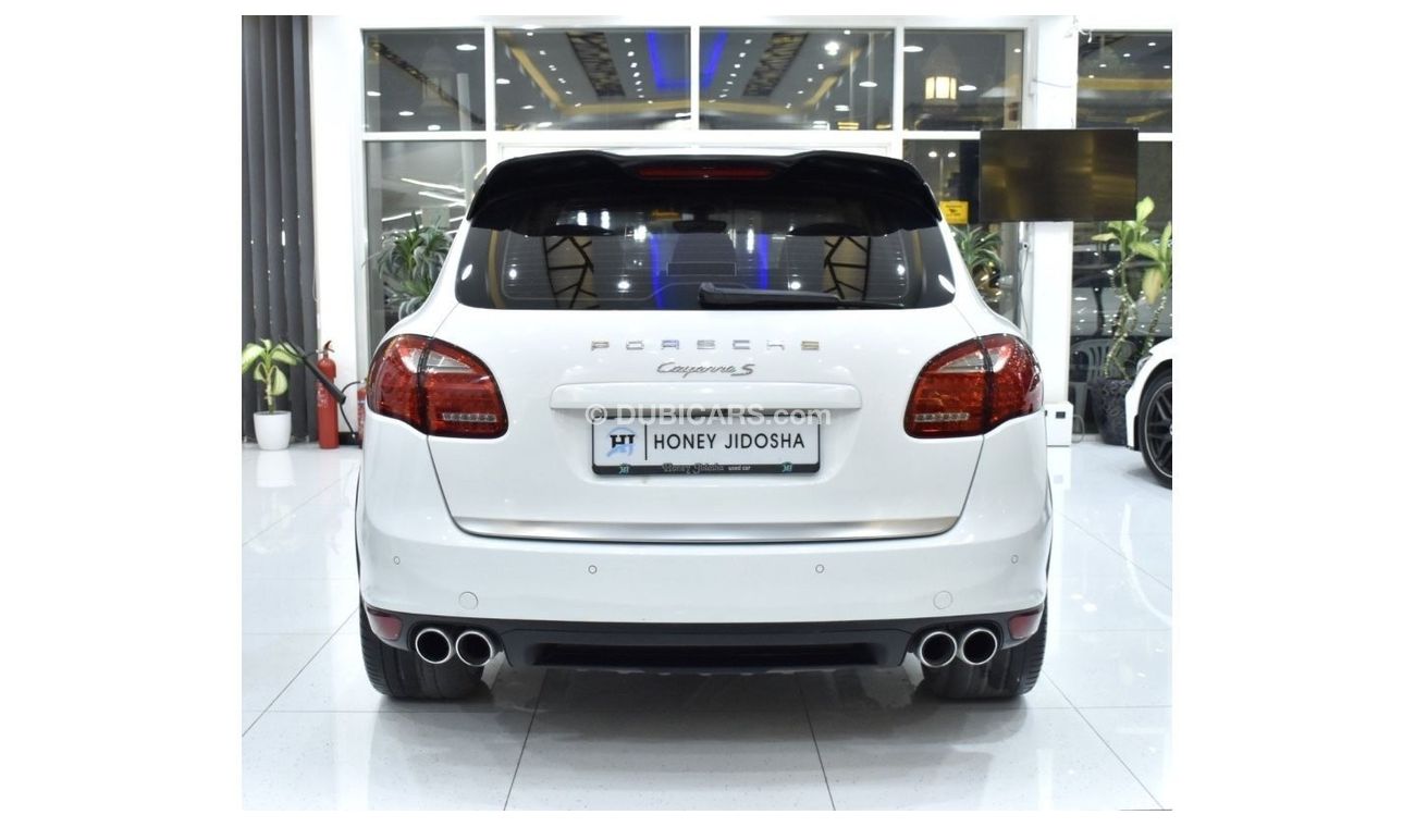 Porsche Cayenne EXCELLENT DEAL for our Porsche Cayenne S ( 2013 Model ) in White Color GCC Specs