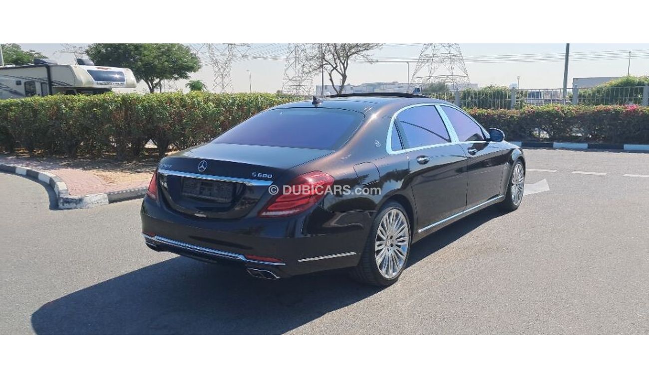 Mercedes-Benz S600 Maybach MAYBACH S600 2016 GCC FULL SERVICE GARGASH +ORGINAL PAINT 100% +FULL OPTION + 1 YEAR WARRANTY