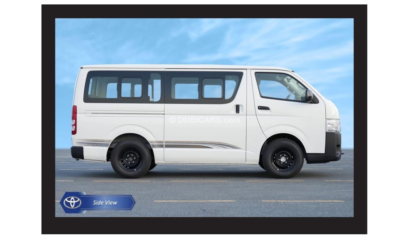 تويوتا هاياس TOYOTA HIACE 2.5L DLX 15-STR SR MID MT DSL 2024 Model Year Export Only