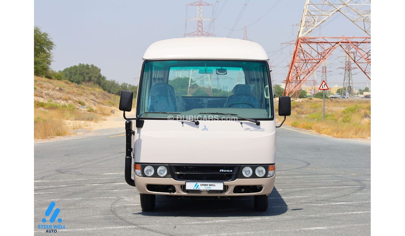 ميتسوبيشي روزا 30 Seater - 4.2L - 4D33 - Best Selling - Smooth Transmission - Book Now!