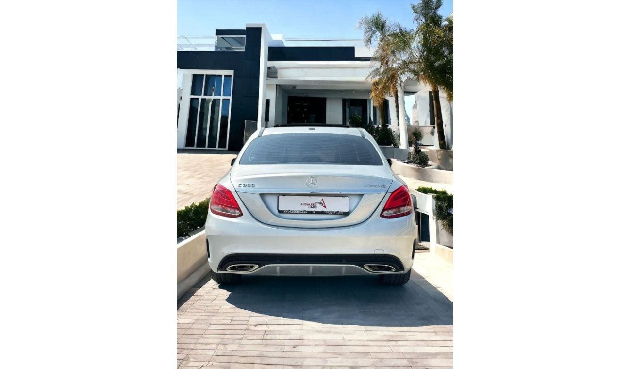 Mercedes-Benz C 300 AMG Pack AED 1,180 PM | MERCEDES BENZ C300 AMG-LINE | 2.0L 2018 | 0% DOWNPAYMENT