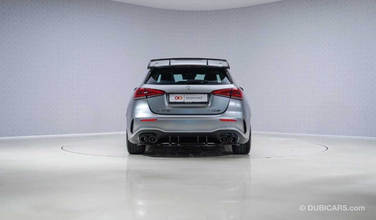 مرسيدس بنز A 45 S AMG 4Matic+ - Warranty until Feb. 2025 - Approved Prepared Vehicle