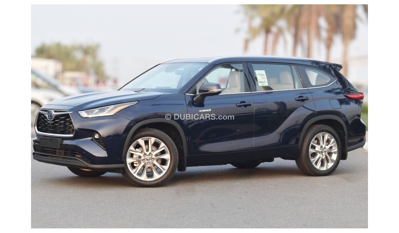 تويوتا هايلاندر *2023 MODEL: TOYOTA HIGHLANDER 2.5L HEV LTD, LTHR, PANAROM, W/WLESS CHGR 360 CAM, MMS, RCTA*