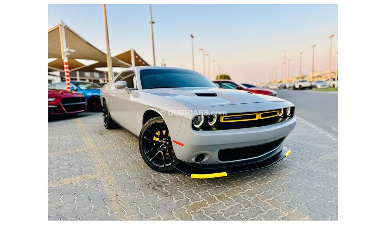 Dodge Challenger SXT | Monthly AED 1340/- | 0% DP | New Rims | Touch Screen | Rear View Camera | # 42508