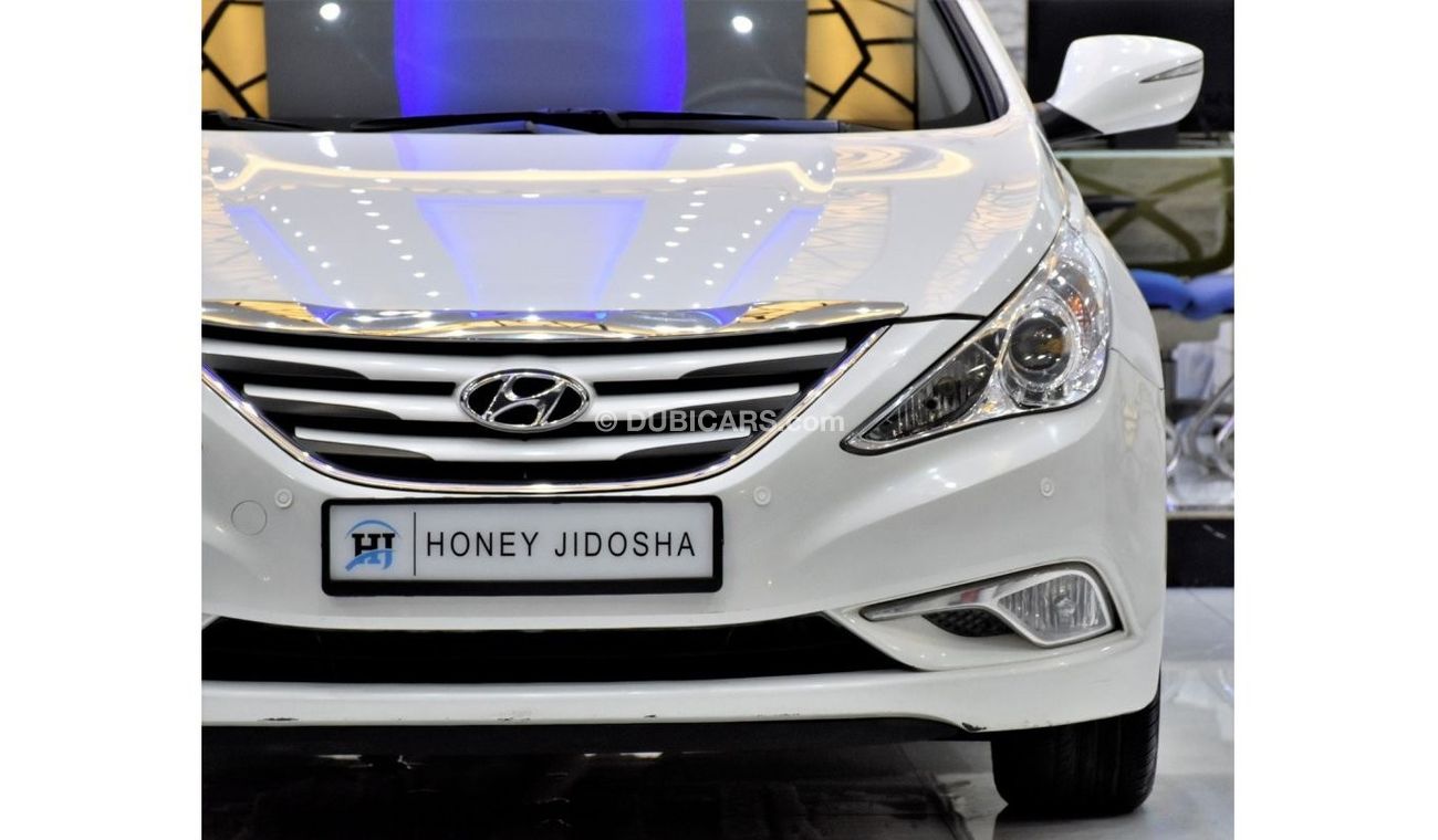 Hyundai Sonata EXCELLENT DEAL for our Hyundai Sonata ( 2014 Model ) in White Color GCC Specs