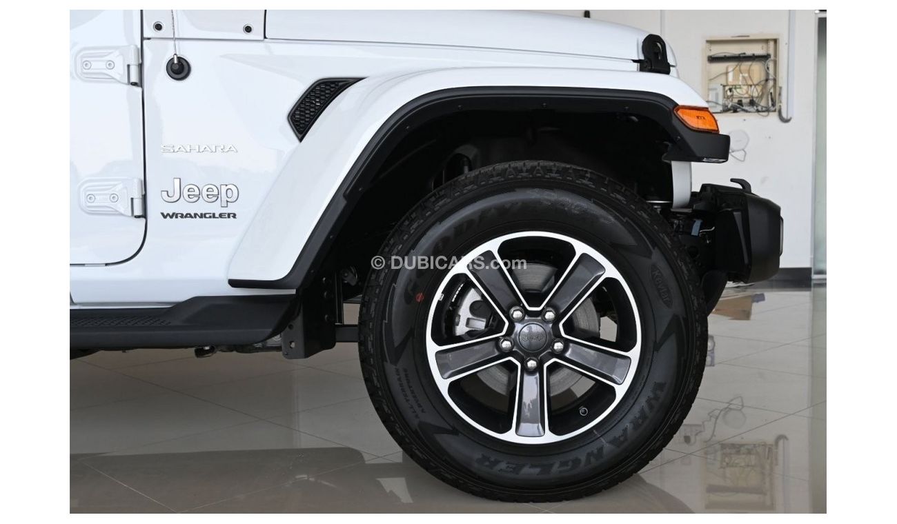 Jeep Wrangler Sahara Unlimited 3.6L  2023-Model Year- White Color