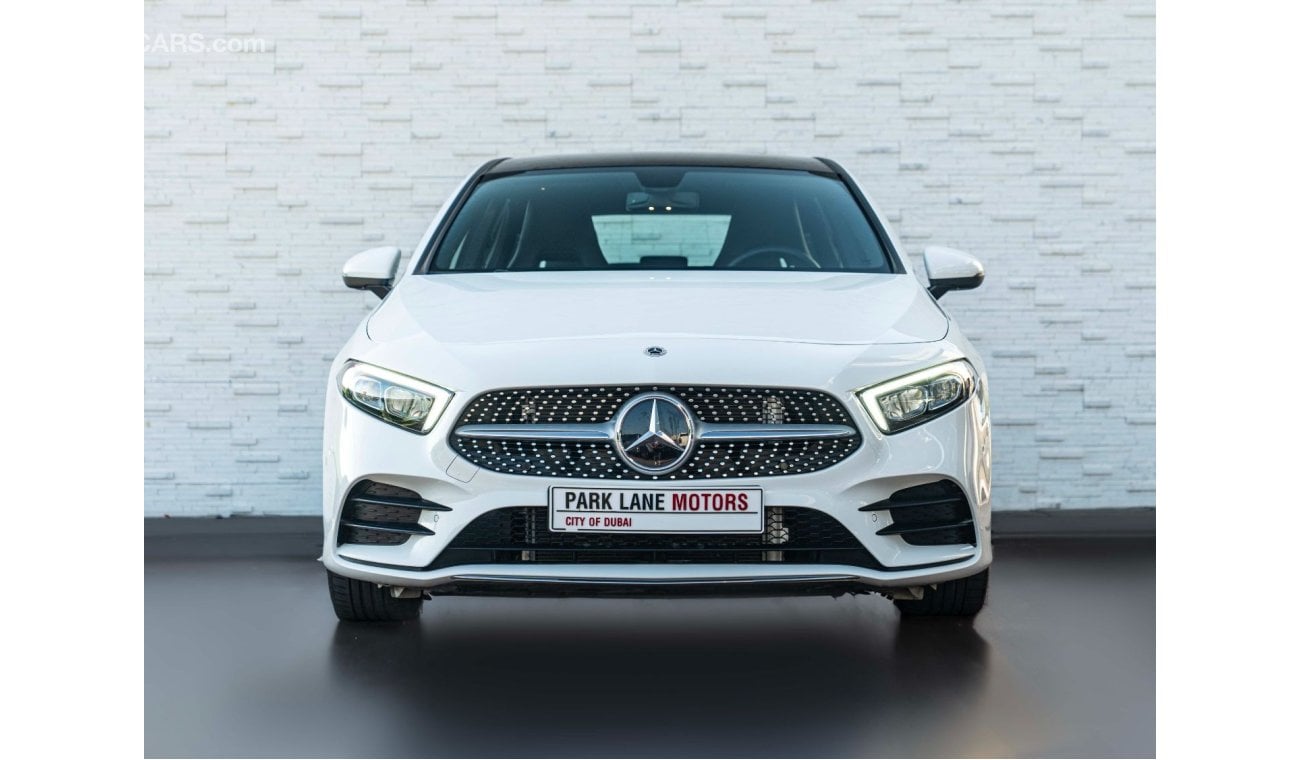 Mercedes-Benz A 200 AMG AED 2,359 PM • A200 AMG • ONLY 9,000 KMS • OFFICIAL MERCEDES-BENZ EMC WARRANTY UNTIL 2027