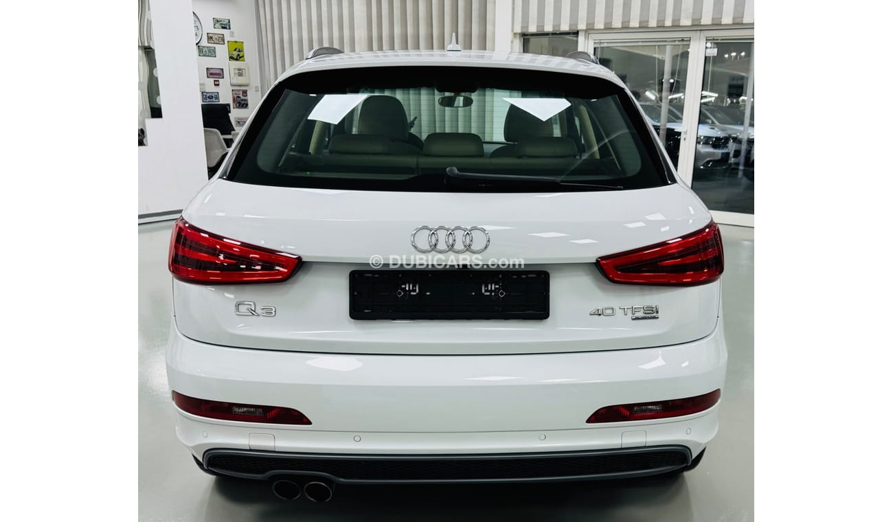 أودي Q3 40 TFSI S-Line 2.0L 4WD